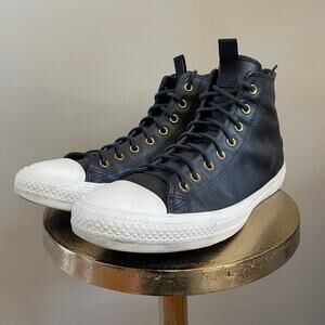Converse Chuck Taylor Leather High 'Black Egret' 169658C | Men’s 13, EUC